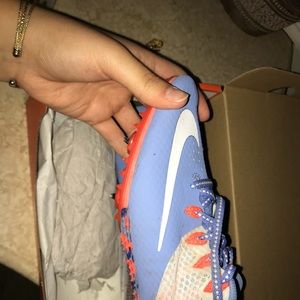 Size 9 sprinting shoes (spikes)